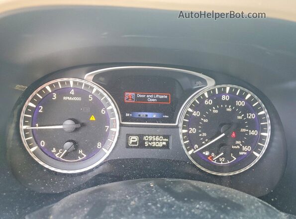 5N1DL0MN3LC507861 2020 INFINITI QX60 Silver Вид щитка приладів
