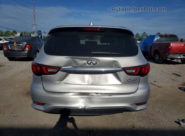 5N1DL0MN3LC507861 2020 INFINITI QX60 Silver Вид ззаду