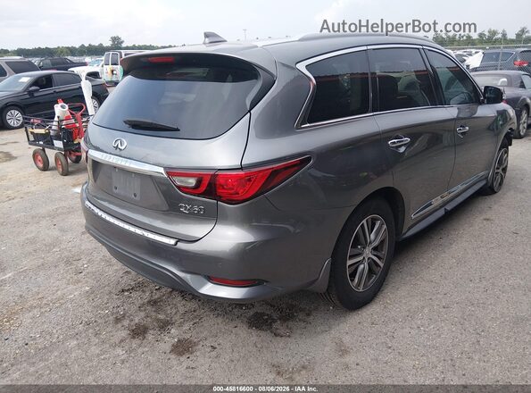 5N1DL0MN3LC541282 2020 INFINITI QX60 Gray Задня права чверть