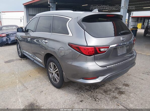 5N1DL0MN3LC541282 2020 INFINITI QX60 Gray Задня ліва чверть