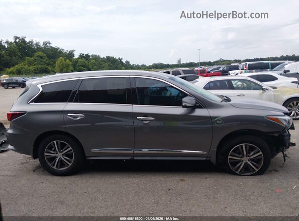 5N1DL0MN3LC541282 2020 INFINITI QX60 Gray Панорамний вид салону 360°