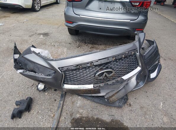 5N1DL0MN3LC541282 2020 INFINITI QX60 Gray Вид щитка приладів