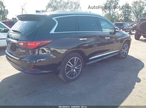 5N1DL0MN3LC547471 2020 INFINITI QX60 Черный Задняя правая четверть