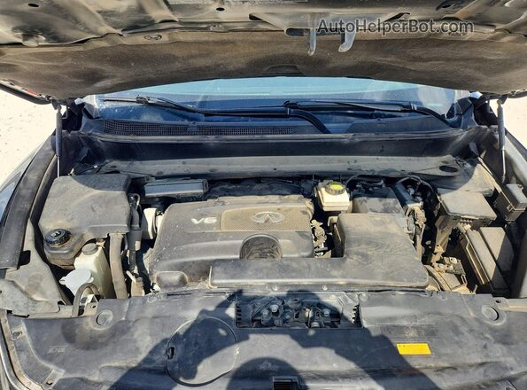 5N1DL0MN4HC515748 2017 INFINITI QX60 Black Շարժիչի բաժամունքի տեսք