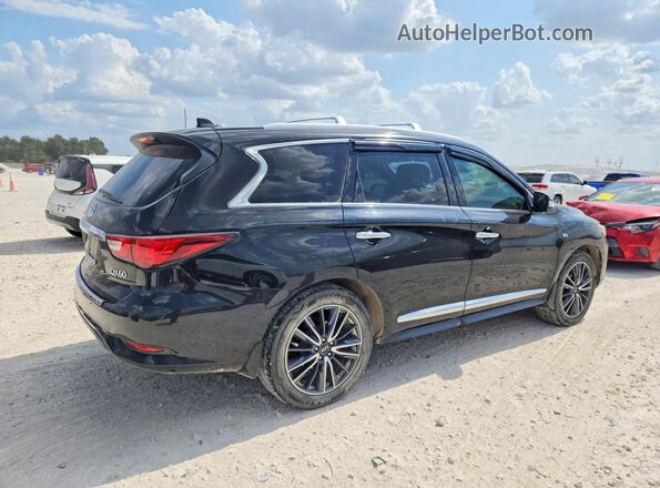 5N1DL0MN4HC515748 2017 INFINITI QX60 Black Հետևի աջ