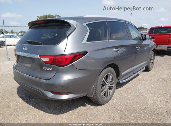 5N1DL0MN4HC559832 2017 INFINITI QX60 Серый Задняя правая четверть