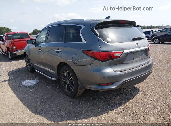 5N1DL0MN4HC559832 2017 INFINITI QX60 Серый Задняя левая четверть