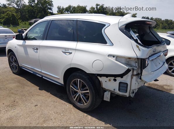 5N1DL0MN4JC508806 2018 INFINITI QX60 White Trasero izquierdo