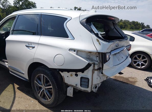 5N1DL0MN4JC508806 2018 INFINITI QX60 White Vista frontal