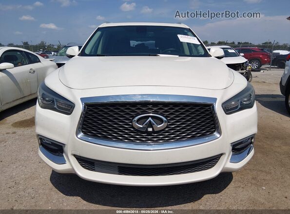 5N1DL0MN4JC508806 2018 INFINITI QX60 White Vista interior trasera