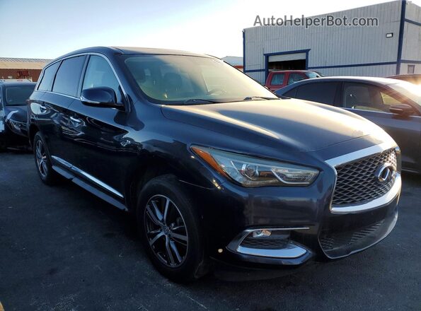 5N1DL0MN4JC533169 2018 INFINITI QX60 Blue წინა მარჯვენა