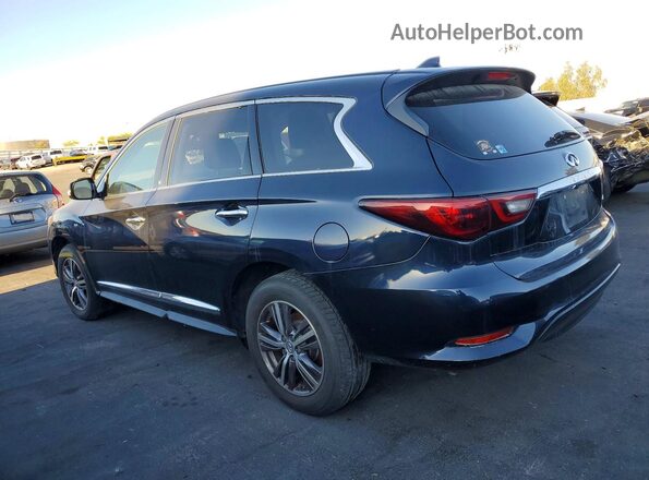 5N1DL0MN4JC533169 2018 INFINITI QX60 Blue უკანა მარცხენა