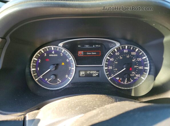 5N1DL0MN4JC533169 2018 INFINITI QX60 Blue ხელსაწყოთა პანელის ხედი