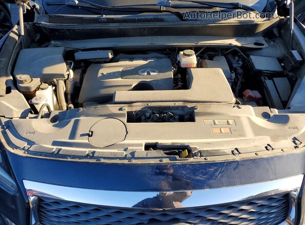 5N1DL0MN4JC533169 2018 INFINITI QX60 Blue უკანა სალონის ხედი