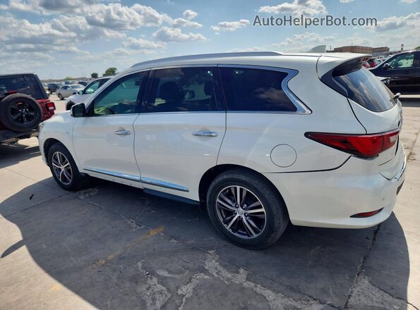 5N1DL0MN4KC520035 2019 INFINITI QX60 White Հետևի ձախ