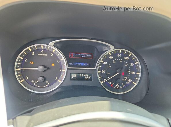 5N1DL0MN4KC520035 2019 INFINITI QX60 White Սարքավորումների վահանակի տեսք