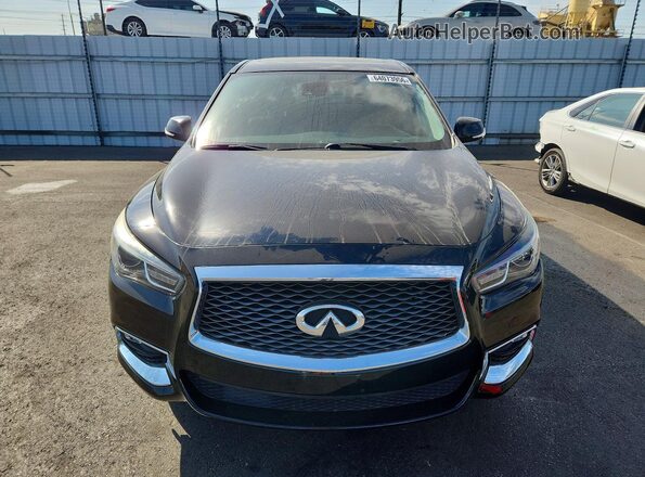 5N1DL0MN4LC522806 2020 INFINITI QX60 Black Вид спереду