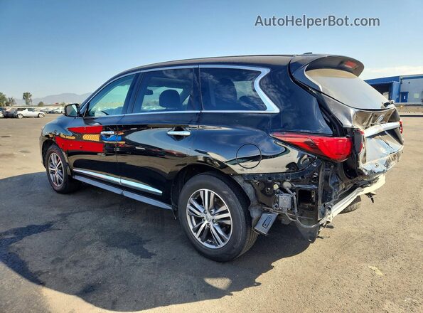 5N1DL0MN4LC522806 2020 INFINITI QX60 Black Задня ліва чверть