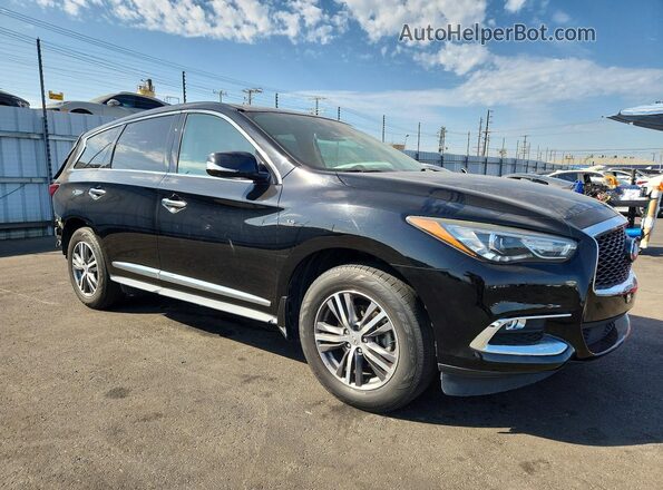 5N1DL0MN4LC522806 2020 INFINITI QX60 Black Передня права чверть