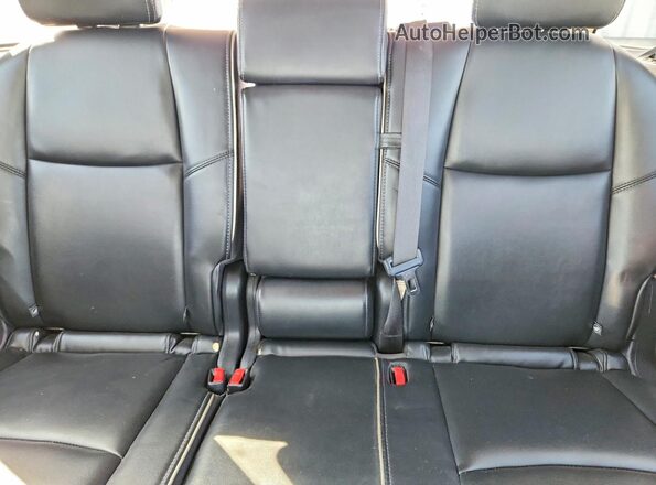 5N1DL0MN4LC522806 2020 INFINITI QX60 Black Вид задніх сидінь