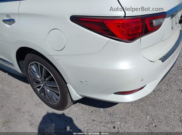 5N1DL0MN4LC548743 2020 INFINITI QX60 White Դիմացի տեսք