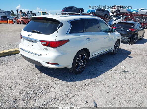 5N1DL0MN4LC548743 2020 INFINITI QX60 White Հետևի աջ