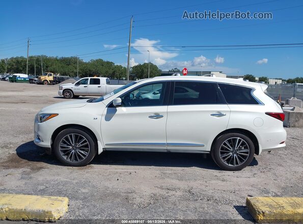 5N1DL0MN4LC548743 2020 INFINITI QX60 White Սալոնի 360 աստիճան տեսք