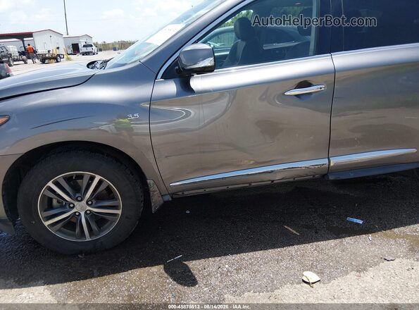 5N1DL0MN5HC524782 2017 INFINITI QX60 Gray Vista frontal