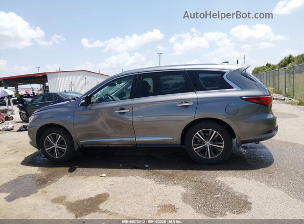 5N1DL0MN5HC524782 2017 INFINITI QX60 Gray Vista interior de 360 grados