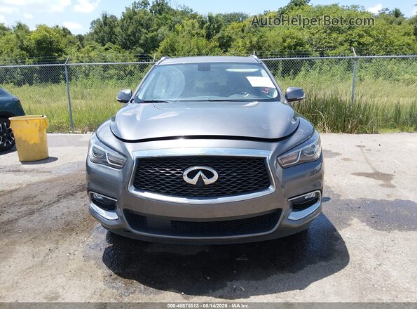 5N1DL0MN5HC524782 2017 INFINITI QX60 Gray Vista del cuadro de instrumentos
