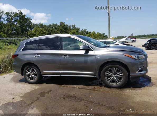 5N1DL0MN5HC524782 2017 INFINITI QX60 Gray Vista interior trasera