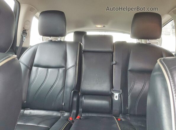 5N1DL0MN5JC507227 2018 INFINITI QX60 Blue Rear seats view