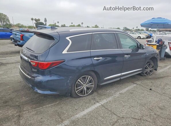 5N1DL0MN5JC507227 2018 INFINITI QX60 Blue Rear right
