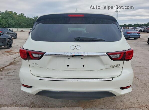 5N1DL0MN5LC543678 2020 INFINITI QX60 White Vista trasera