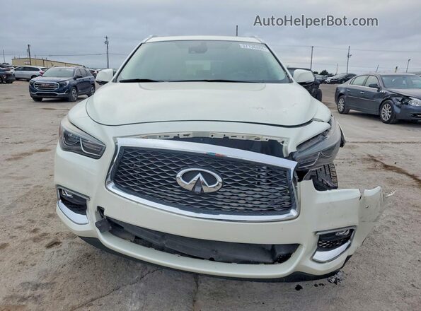 5N1DL0MN5LC543678 2020 INFINITI QX60 White Vista frontal