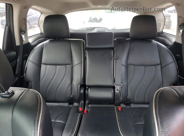 5N1DL0MN5LC543678 2020 INFINITI QX60 White Vista de los asientos traseros