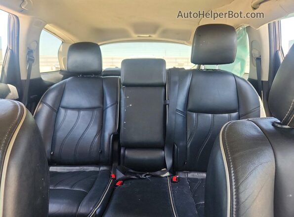 5N1DL0MN6HC504637 2017 INFINITI QX60 Blue Rear seats view