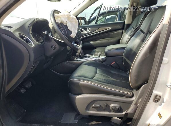 5N1DL0MN6KC505035 2019 INFINITI QX60 Silver Front interior view