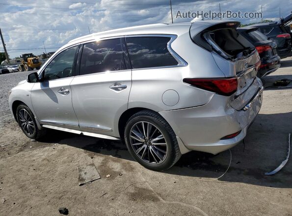 5N1DL0MN6KC505035 2019 INFINITI QX60 Silver Rear left