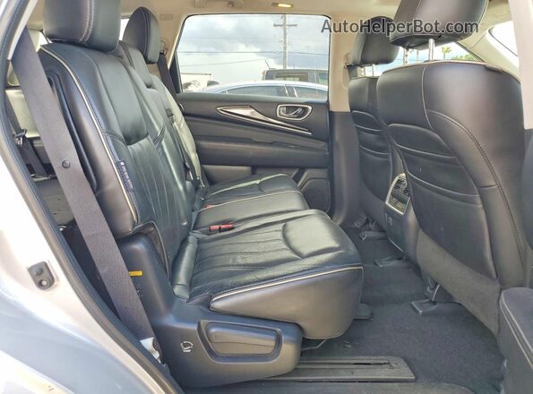 5N1DL0MN6KC505035 2019 INFINITI QX60 Silver Rear interior view