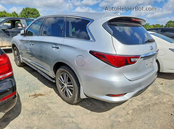 5N1DL0MN6KC554817 2019 INFINITI QX60 Silver Հետևի ձախ