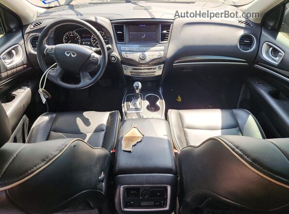 5N1DL0MN6KC554817 2019 INFINITI QX60 Silver Առջևի վահանակի տեսք