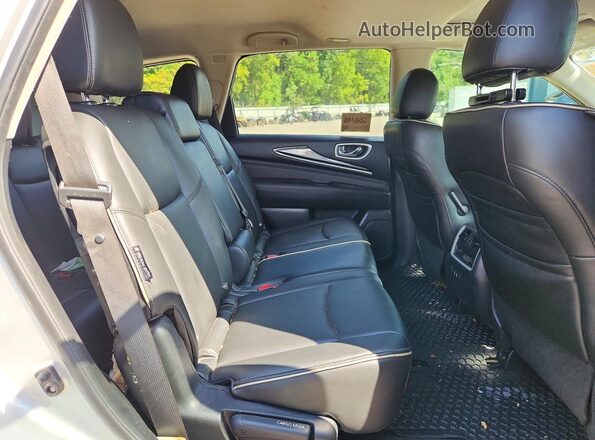 5N1DL0MN6KC554817 2019 INFINITI QX60 Silver Սալոնի հետևի տեսք