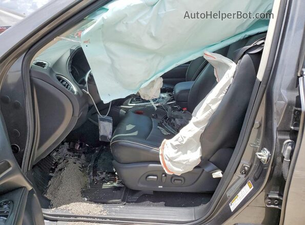 5N1DL0MN6KC557801 2019 INFINITI QX60 Серый Вид салона спереди