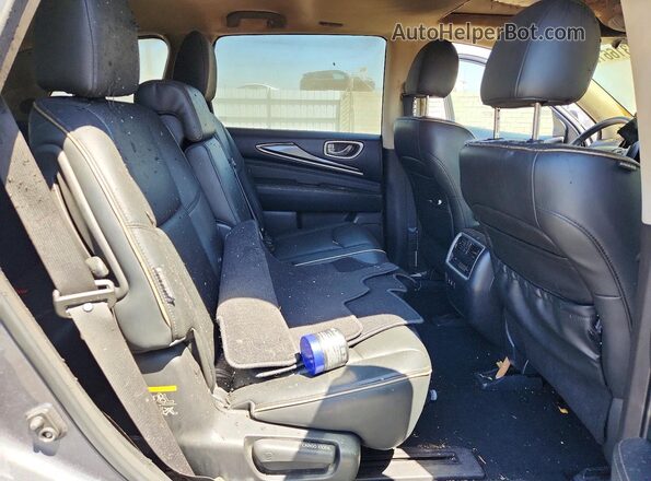 5N1DL0MN6KC560956 2019 INFINITI QX60 Gray Widok wnętrza z tyłu