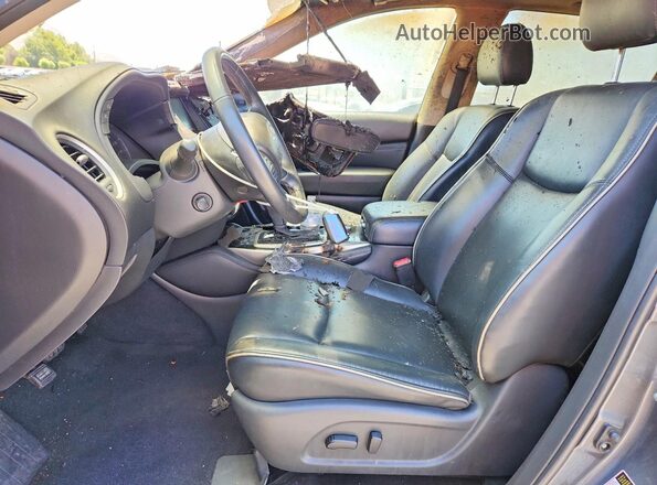 5N1DL0MN6KC560956 2019 INFINITI QX60 Gray Widok wnętrza z przodu