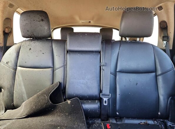 5N1DL0MN6KC560956 2019 INFINITI QX60 Gray Widok tylnych siedzeń