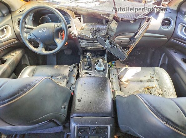 5N1DL0MN6KC560956 2019 INFINITI QX60 Gray Widok deski rozdzielczej