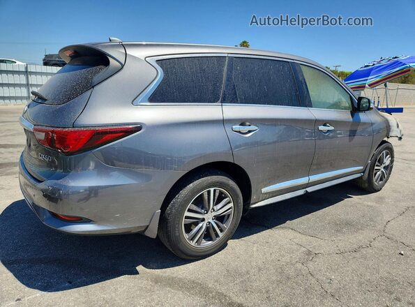 5N1DL0MN6KC560956 2019 INFINITI QX60 Gray Tył prawy