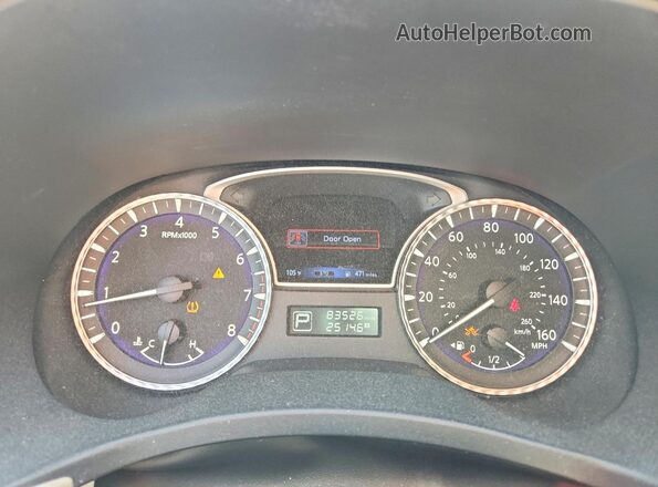 5N1DL0MN6LC505232 2020 INFINITI QX60 White Вид щитка приладів